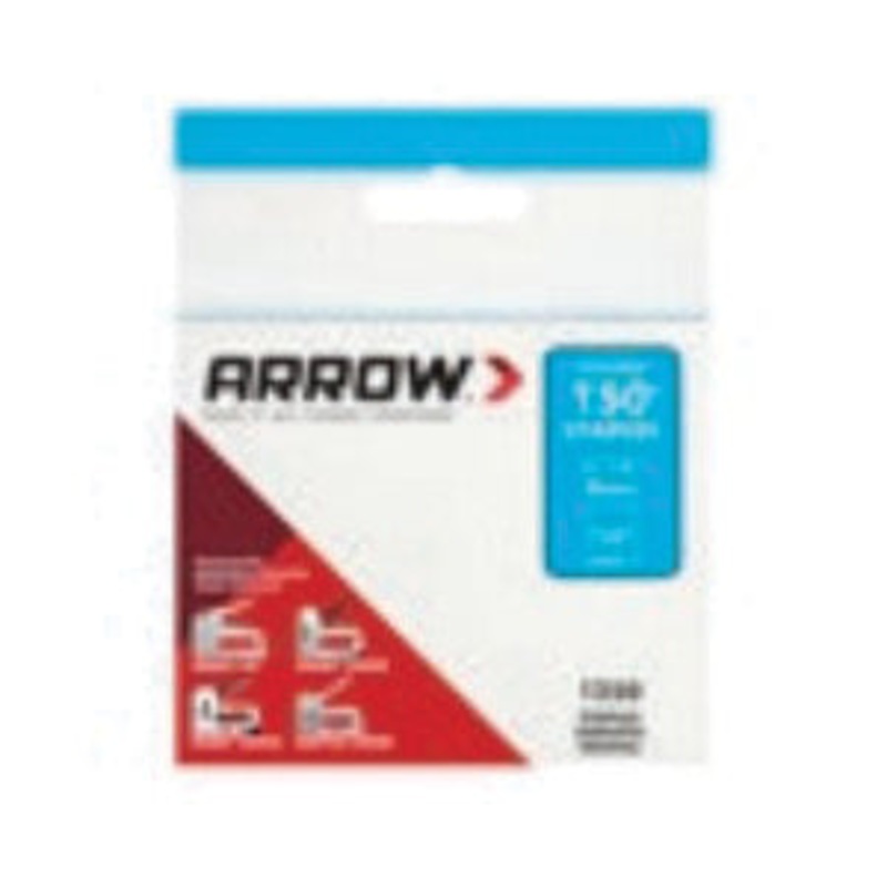 ARROW 505IP Construction Stapler, 18 ga, Flat Crown, 3/8 in Crown, 5/16 in L Leg, Steel