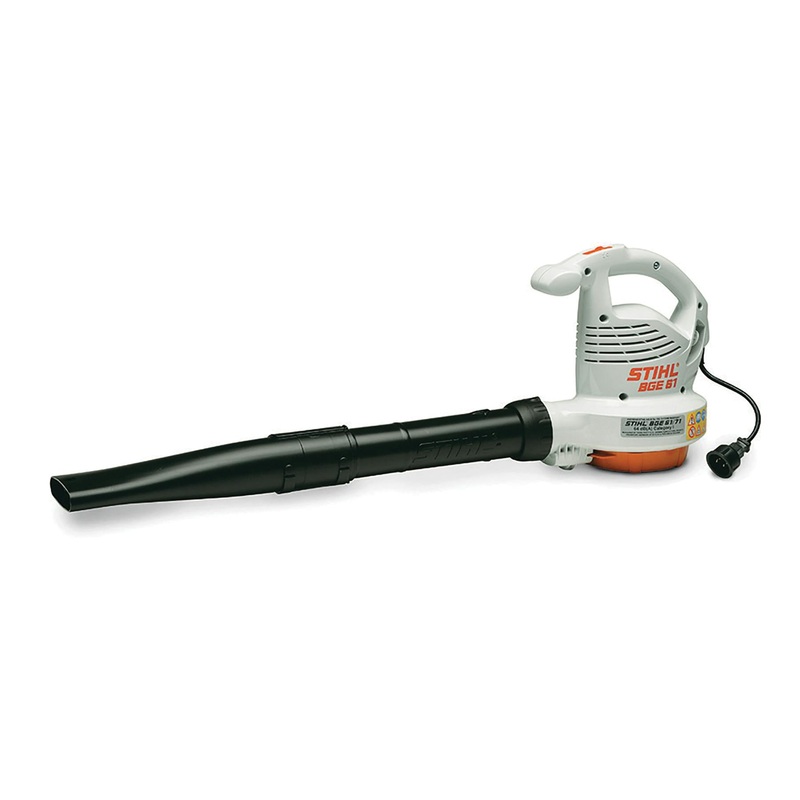 STIHL BGE61 Handheld Electric Blower, 285 cfm, 120 V, 1100 W