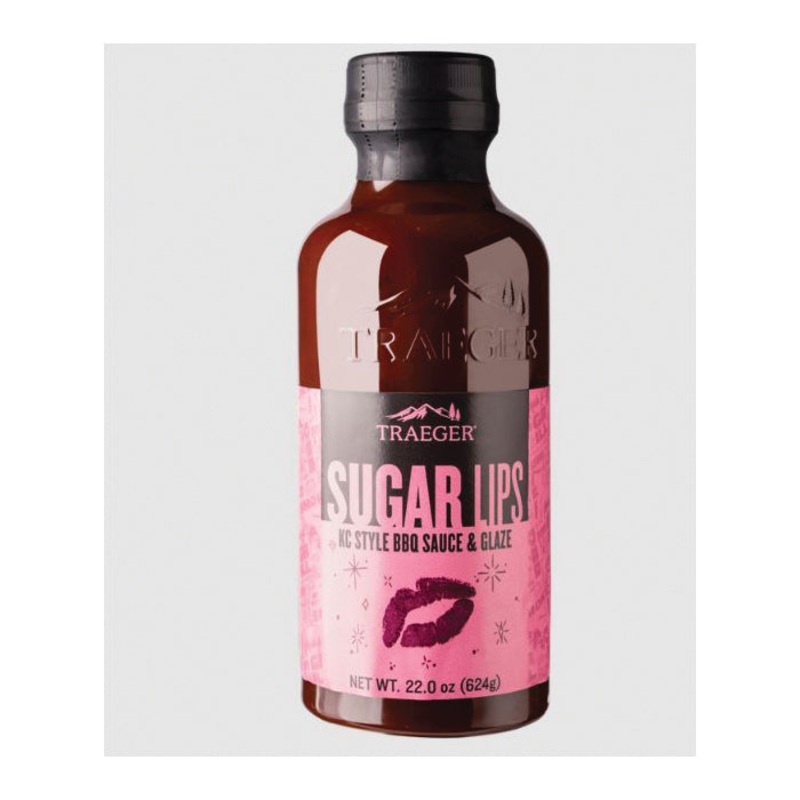 TRAEGER SAU041 Sugar Lips Glaze, Sweet Flavor, 22 oz Bottle