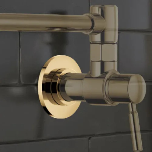 Brizo Traditional Wall Mount Pot Filler Mounting Kit, Brilliance Polished Gold - RP61197PG