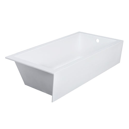 CLARKE CAT6032SKR-01 Sparta Matte White 60"x32"x17" Skirted Tub