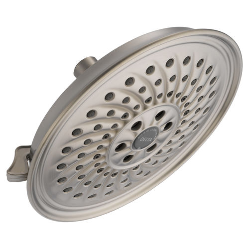 Delta H2OKinetic 3-Setting Raincan Shower Head, 1.75 GPM, Stainless - 52687-SS