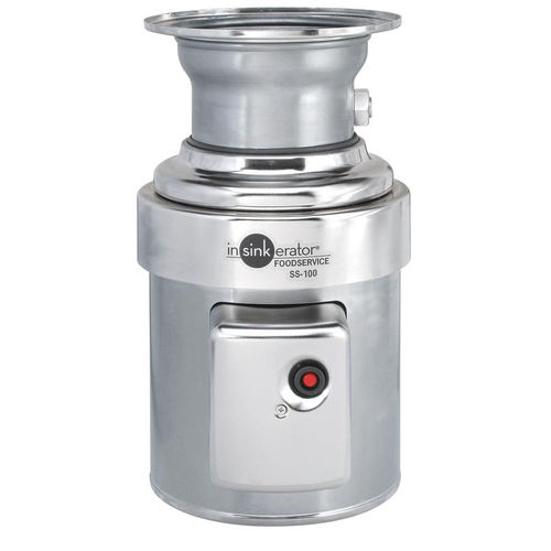 InSinkErator SS-100-28 1HP Small Capacity Food Service Garbage Disposal