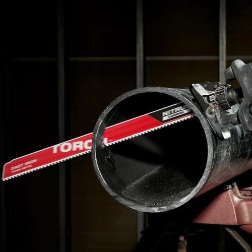 Milwaukee 12" The TORCH for Cast Iron with NITRUS Carbide and 7 TPI, 1Pk - 48-00-5263 
