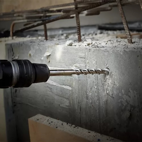 Milwaukee 27/32" x 17" x 21" SDS MAX 4-Cutter Rotary Hammer Drill Bit - 48-20-3942 