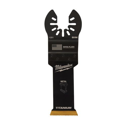 Milwaukee 3Pk OPEN-LOK 1-1/8in Titanium Enhanced Bi-Metal Blade - 49-25-1253 