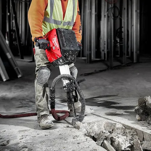 Milwaukee MX Fuel Breaker Demolition Hammer Kit with 6.0Ah Battery, Charger, and Cart - MXF368-1XC