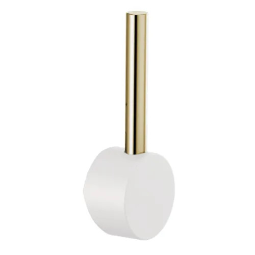 Brizo Jason Wu Metal Lever Handle Kit for 61065LF and 61075LF, ADA-Compliant, Matte White/Brilliance Polished Nickel - HLB175-MWPN