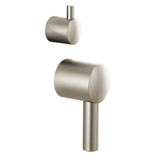 Brizo Odin Pressure Balance Diverter Top and Bottom Lever Handle Kit, ADA-Compliant, Brilliance Brushed Nickel - HL75P75-BN