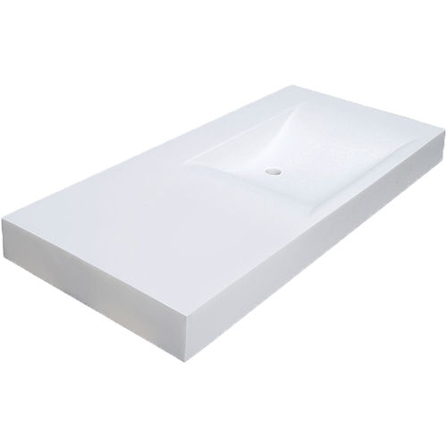 CLARKE CA4220LA-01 Dune Matte White 42"x22"x4" Lavatory Sink