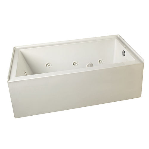 Clarke CAT6632SKR-00 Sparta Satin White 66"x32"x19" Skirted Tub