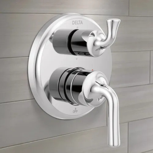 Delta Kayra Monitor 14 Series Valve Trim w/ 6-Function Diverter, Lever Handles, Chrome - T24933
