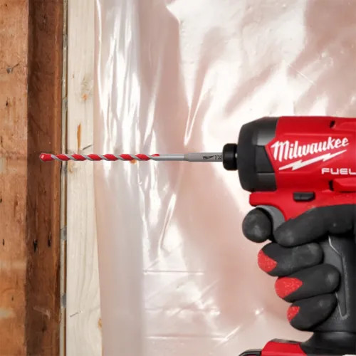 Milwaukee 7/32" x 4" x 6" SHOCKWAVE Impact Duty Carbide Hammer Drill Bits - 48-20-9009
