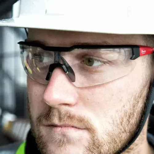 Milwaukee Clear Safety Glasses with Anti-Scratch Lenses (Polybag) - 48-73-2011 