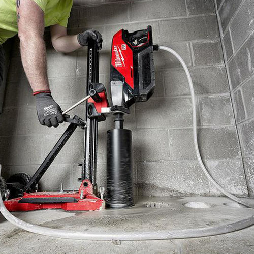 Milwaukee MX FUEL Compact Core Drill Stand with Removable Wheels and Carrier - 3000