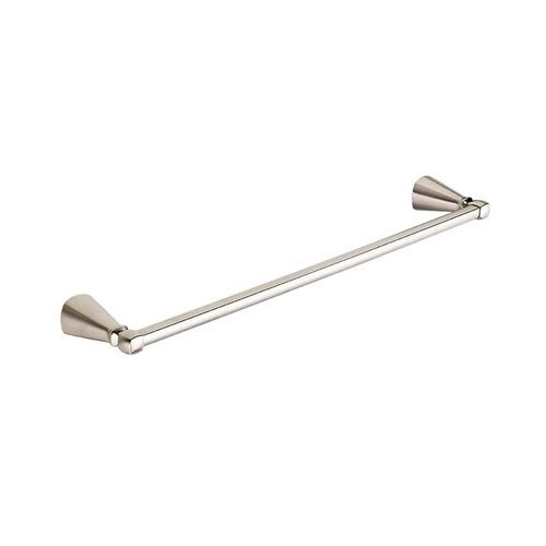 American Standard Edgemere 24" Wall Mounted Towel Bar, Metal Constructed, Satin Nickel - 7018.024.295