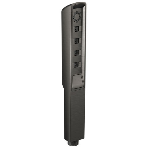 Brizo Essential Multi-Function Hand Shower with H2Okinetic, Dual-Check Valve, WaterSense, 1.75 GPM, Brilliance Luxe Steel - RP92007SL