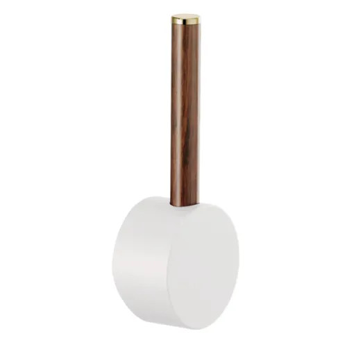 Brizo Jason Wu Lever Handle Kit for 63065LF-LHP, 63375LF-LHP, and 63975LF-LHP Kitchen Faucet Series, ADA, Matte White with Wood Accent - HLK177-MWWD