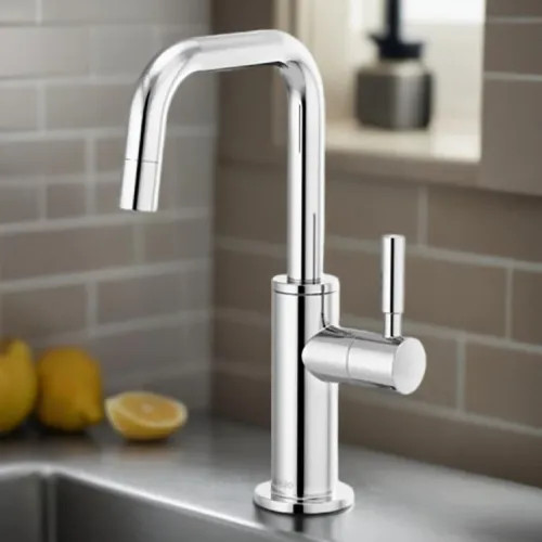 Brizo Jason Wu Single-Handle Cold Water Beverage Faucet with Square Spout, 1.5 GPM, Polished Chrome - 61365LF-C-PC