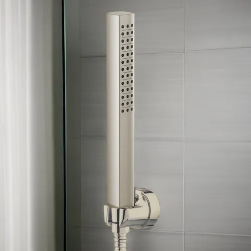 Brizo Kintsu 8" Single-Function Handshower with Dual Check Valve, WaterSense, 1.75 GPM, Brilliance Luxe Nickel - 85006-NK