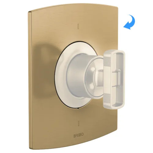 Brizo Kintsu Escutcheon, Brilliance Luxe Gold - RP101598GL
