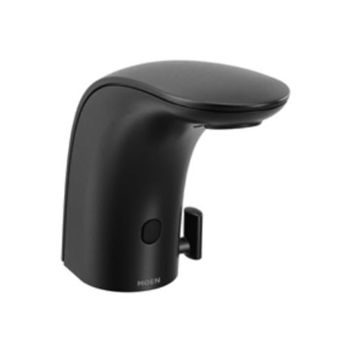Moen 8554BL M-POWER One-Handle Sensor-Operated Lavatory Faucet, Matte Black