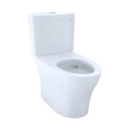 Toto CST446CEMFG#01 Aquia IV Close Coupled Toilet - Cotton White, 1.28 GPF/0.8 GPF