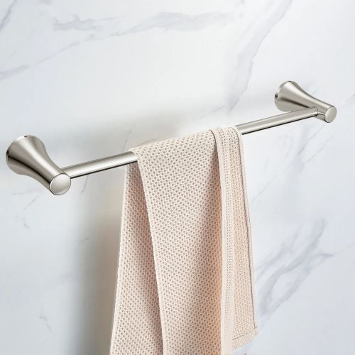 American Standard 18" Wall-Mount Single Towel Bar, Polished Nickel - 8337018.013