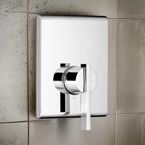 American Standard Times Square Single-Handle Pressure Balance Valve Trim, Lever Handle, Polished Chrome - TU184500.002