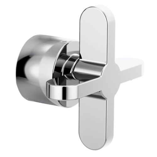 Brizo 4" Cross Handle Kit for Odin Thermostatic Valve Trim, ADA, Polished Chrome - HX6675-PC