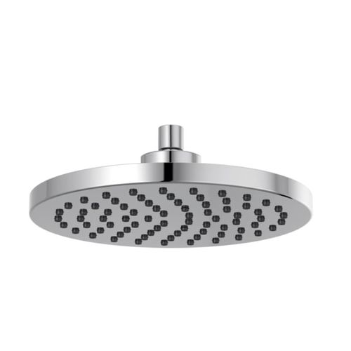 Brizo Essential 10 Raincan Shower Head, Single-Function, Full Spray, 2.5 GPM, WaterSense, Polished Chrome - 81398-PC-2.5