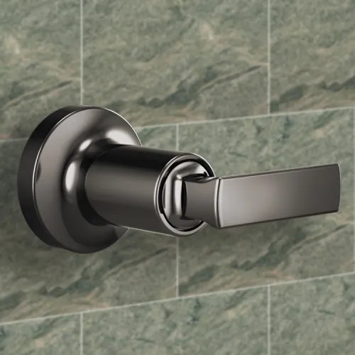 Brizo Kintsu Single Handle Volume Control Trim, ADA, Brilliance Black Onyx - T66606-BNX 