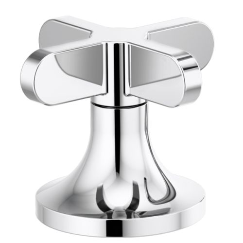 Brizo Odin Metal Cross Handle Kit for 65375LF-LHP and 65375LF-LHP-ECO Bathroom Faucet Series, ADA-Compliant, Polished Chrome - HX5373-PC