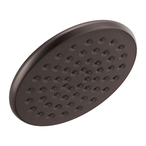 Delta 6" Single-Setting Raincan Shower Head, Round, Touch-Clean, WaterSense, 1.75 GPM, Venetian Bronze - 52433-RB