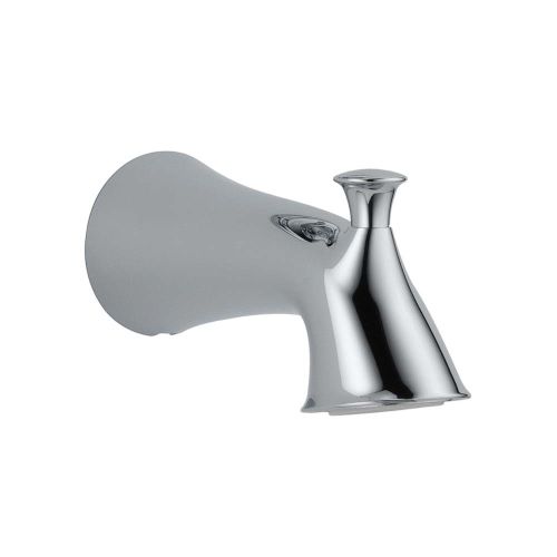 Delta Esato Pull-Up Diverter Tub Spout, Wall-Mount Single-Hole Installation, Matte Black - RP51303BL