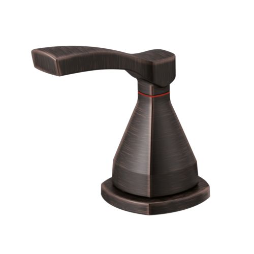 Delta Stryke 4-3/8in Venetian Bronze Single Lever Handle Assembly for Roman Tub Faucet, Left Handle, ADA - RP100392RB