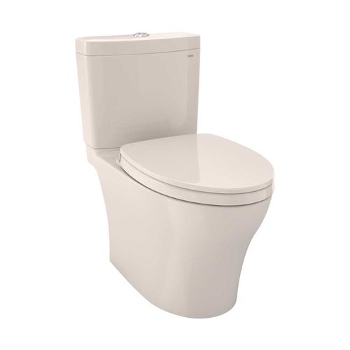 Toto MS446124CUMFG#12 Aquia IV Close Coupled Toilet - Sedona Beige, 1.0 GPF/0.8 GPF 
