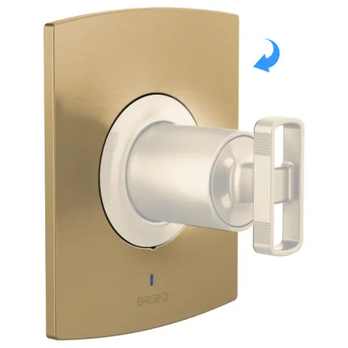 Brizo Kintsu Escutcheon, Brilliance Luxe Gold - RP101593GL