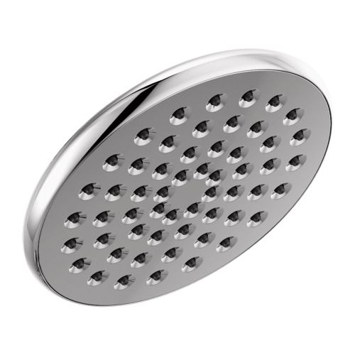 Delta 6" Single-Setting Raincan Shower Head, Round, Touch-Clean, WaterSense, 1.75 GPM, Chrome - 52433