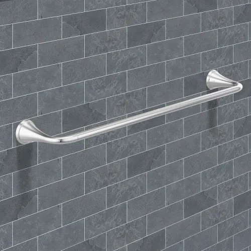 Delta Kayra 24" Towel Bar with Mounting Hardware, Chrome - 73324