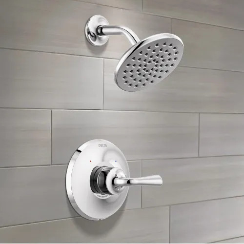 Delta Kayra Monitor 14 Series Shower Trim, Lever Handle, Touch-Clean, ADA, 1.75 GPM, Chrome - T14233
