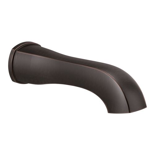 Delta Stryke Venetian Bronze Non-Diverting Metal Tub Spout for Delta Stryke Tub/Shower Faucets, Wall-Mount Installation - RP93377RB