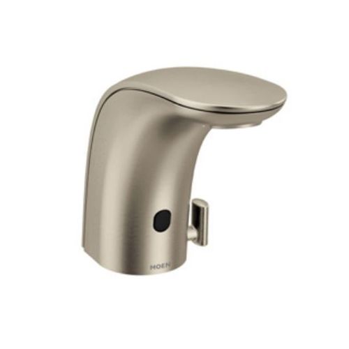Moen 8554BN M-POWER One-Handle Sensor-Operated Lavatory Faucet, Brushed Nickel