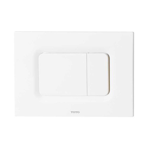 TOTO Square Dual Button Push Plate for RP In-Wall Tank - Matte White (YT920#WH)