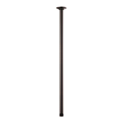 Brizo Essential 24" Ceiling Mount Shower Arm And Round Flange, Venetian Bronze - 83992-24-RB