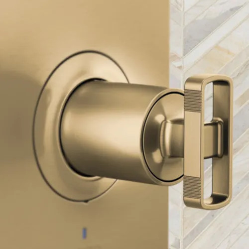 Brizo Kintsu Pressure Balance Valve Trim Knob Handle Kit, Brilliance Luxe Gold - HK60P06-GL