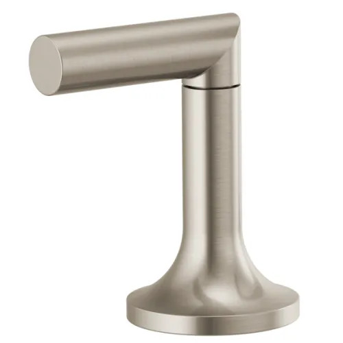 Brizo Odin High Lever Handles for Widespread Lavatory Faucet, ADA, Brilliance Brushed Nickel - HL5375-BN