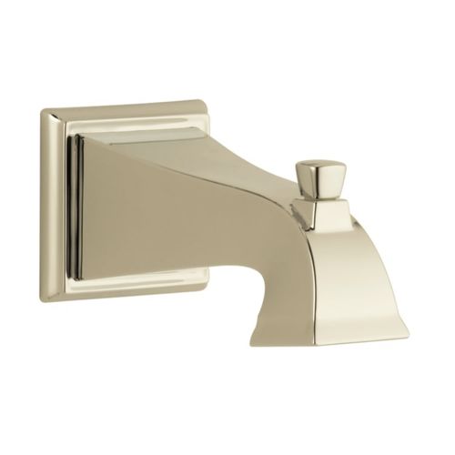 Delta Dryden Non-Diverter Tub Spout, Polished Nickel - RP100747PN