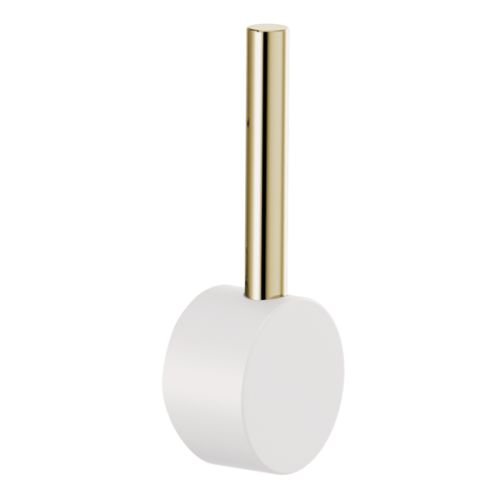 Brizo Jason Wu Metal Lever Handle Kit for 63965LF-LHP, 63075LF-LHP, and 63065LF-LHP, ADA-Compliant, Matte White/ Brilliance Polished Nickel - HLK175-MWPN