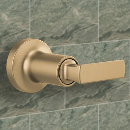 Brizo Kintsu Single Handle Volume Control Trim, ADA, Brilliance Luxe Gold - T66606-GL 